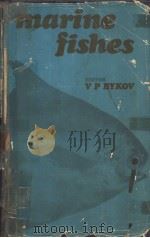 Marine Fishes Chemical Composition and Processing Properties PDF电子版封面