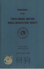 PROCEEDINGS OF THE WORLD MARICULTURE SOCIETY VOLUME 10 1979 PDF电子版封面