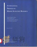INTERNATIONAL PROFILES ON MARINE SCIENTIFIC RESEARCH PDF电子版封面