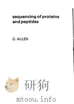 sequencing of proteins and peptides PDF电子版封面 0720442001
