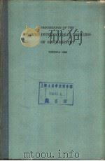 PROCEEDINGS OF THE FOURTH INTERNATIONAL CONGRESS OF BIOCHEMISTRY Volume Ⅳ SYMPOSIUM Ⅳ BIOCHEMISTRY O PDF电子版封面