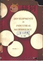 DEVELOPMENTS IN INDUSTRIAL MICROBIOLOGY VOLUME 1 PDF电子版封面