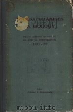 POLYSACCHARIDES IN BIOLOGY Transactions of the Third Conference May 29,30,and 31,1957,Princeton N.J. PDF电子版封面