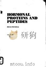 HORMONAL PROTEINS AND PEPTIDES VOLUME Ⅺ PDF电子版封面 0124472117