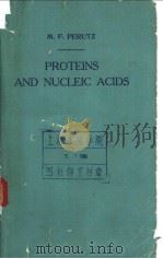 PROTEINS AND NUCLEIC ACIDS STRUCTURE AND FUNCTION PDF电子版封面