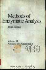 Methods of Enzymatic Analysis Third Edition Volume Ⅺ Antigens and Antibodies 2 PDF电子版封面