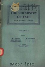 PROGRESS IN THE CHEMISTRY OF FATS AND OTHER LIPIDS Volume 1 PDF电子版封面