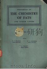 PROGRESS IN THE CHEMISTRY OF FATS AND OTHER LIPIDS Volume 2 PDF电子版封面
