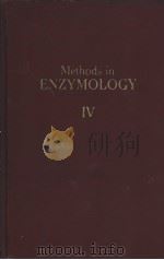 METHODS IN ENZYMOLOGY VOLUME Ⅳ PDF电子版封面