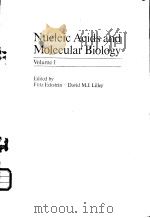 Nucleic Acids and Molecular Biology Volume 1 PDF电子版封面 3540175954