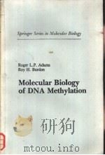 Molecular Biology of DNA Methylation PDF电子版封面 3540961615
