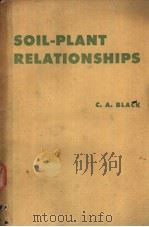 SOIL-PLANT RELATIONSHIPS PDF电子版封面
