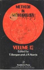METHODS in MICROBIOLOGY Volume 12 PDF电子版封面 0125215126