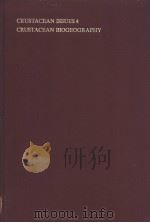 CRUSTACEAN ISSUES 4 CRUSTACEAN BIOGEOGRAPHY（ PDF版）