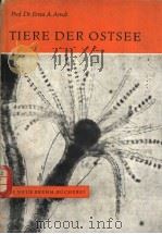 TIERE DER OSTSEE PDF电子版封面 Prof.DR.ERNST A.ARNDT,Rostock