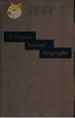 Ecological Animal Geography SECOND EDITION PDF电子版封面 W.C.ALLEE and KARL P.SCHMIDT