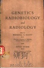 Genetics Radiobiology And Radiology Proceedings,Mid-Western Conference PDF电子版封面