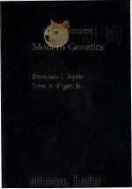 Modern Genetics PDF电子版封面 0805303162 Francisco J.Ayala John A.Kiger