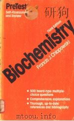 Biochemistry:PreTest Self-Assessment and Review Third Edition PDF电子版封面 0070519323