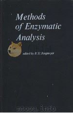 Methods of Enzymatic Analysis PDF电子版封面 edited by H.U.Bergmeyer