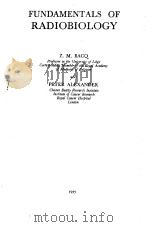FUNDAMENTALS OF RADIOBIOLOGY（ PDF版）