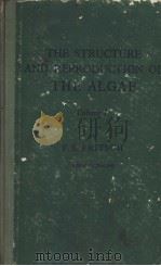 THE STRUCTURE AND REPRODUCTION OF THE ALGAE VOLUME Ⅰ PDF电子版封面