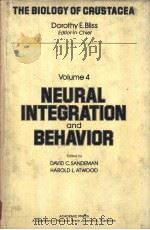 The Biology of Crustacea VOLUME 4 Neural Integration and Behavior PDF电子版封面 0121064042 DAVID C.SANDEMAN HAROLD L.ATWO