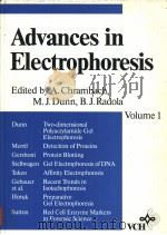 Advances in Electrophoresis Volume 1 PDF电子版封面 0527267417
