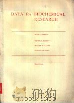 DATA for BIOCHEMICAL RESEARCH Third Edition PDF电子版封面 0198552998