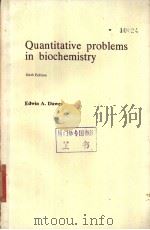 Quantitative problems in biochemistry Sixth Edition PDF电子版封面 0582444020 Edwin A.Dawes