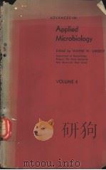 ADVANCES IN Applied Microbiology VOLUME 6 PDF电子版封面