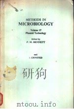 METHODS IN MICROBIOLOGY Volume 17 Plasmid Technology PDF电子版封面 0125215169