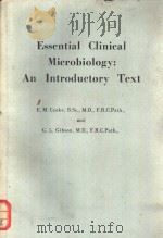 Essential Clinical Microbiology:An Introductory Text PDF电子版封面 0471900176