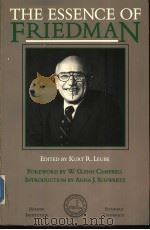 THE ESSENCE OF FRIEDMAN（ PDF版）
