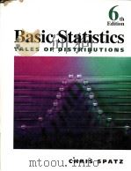 Basic statistics:tales of distributions (6th Edition) PDF电子版封面 0534264247 Chris Spatz