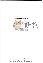 西学基本经典·宗教学类 我与你 英文 1999 PDF电子版封面 7500426453 马丁·布伯