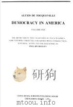 西学基本经典·政治学类  论美国民主  英文（1999 PDF版）