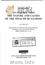 国民财富的性质和原因的研究  英文本  1（1999 PDF版）