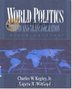 WORLD POLITICS TREND AND TRANSFORMATION PDF电子版封面 0312016580 Charles W.Kegley Eugene R.Wit