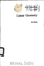 Linear geometry PDF电子版封面 K.W.Gruenberg A.J.Weir