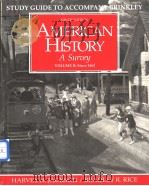 Study Guide to Accompany Brinkley:AMERICAN HISTORY:A Survey (Volume Ⅱ) PDF电子版封面 0070079595 Harvery H.Jackson Bradley R.R
