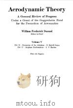 AERODYNAMIC THEORY VOL5 PDF电子版封面