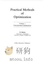 PRACTICAL METHODS OF OPTIMIZATION PDF电子版封面