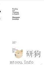 READING AND THINKING IN ENGLISH  DISCOURSE IN ACTION（ PDF版）