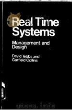 Real time systems:Management and Design PDF电子版封面 0070844828