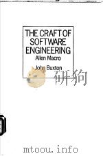 The craft of software engineering PDF电子版封面 0201184885