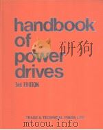 HANDBOOK of MECHANICAL POWER DRIVES PDF电子版封面