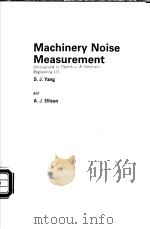 Machinery Noise Measurement PDF电子版封面 0198593333 S.J.Yang A.J.Ellison