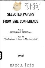 Selected Papers From SME Conferences VOL.4 《Materials Removal》Part 8B PDF电子版封面