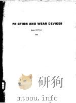 FRICTION AND WEAR DEVICES Second Edition PDF电子版封面
